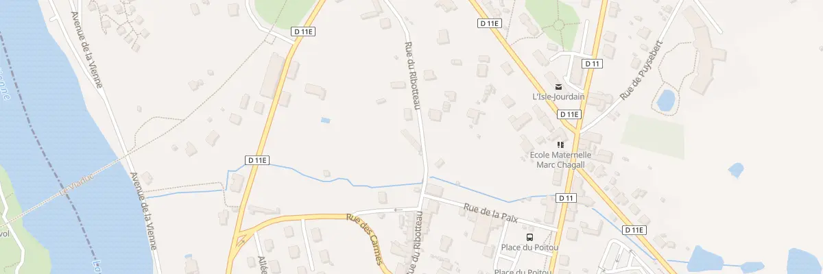 Plan du 39 Rue du Ribotteau à L’Isle-Jourdain