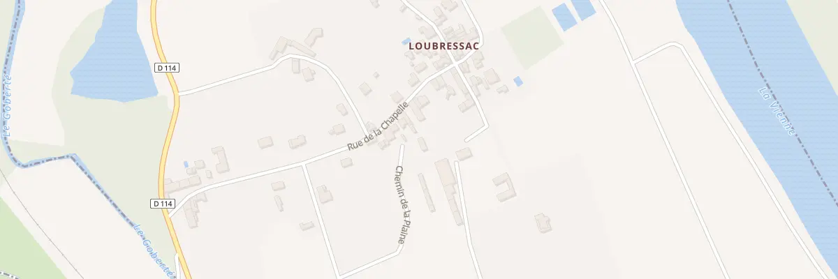 Plan du 22 Rue de la Chapelle à Mazerolles