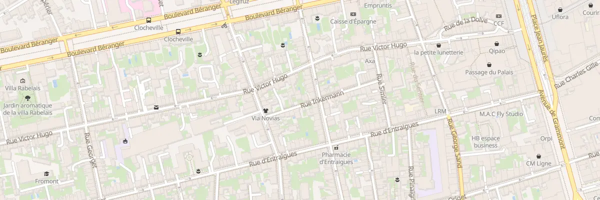 Plan du 19 Rue d’Inkermann à Tours