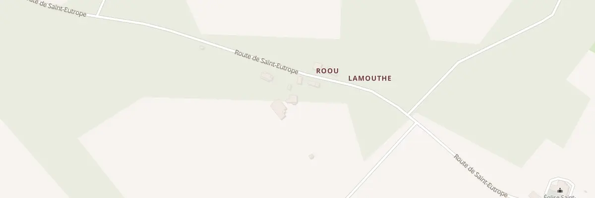 Plan du 1939 Rte de Saint Eutrope à Saint-Eutrope-de-Born
