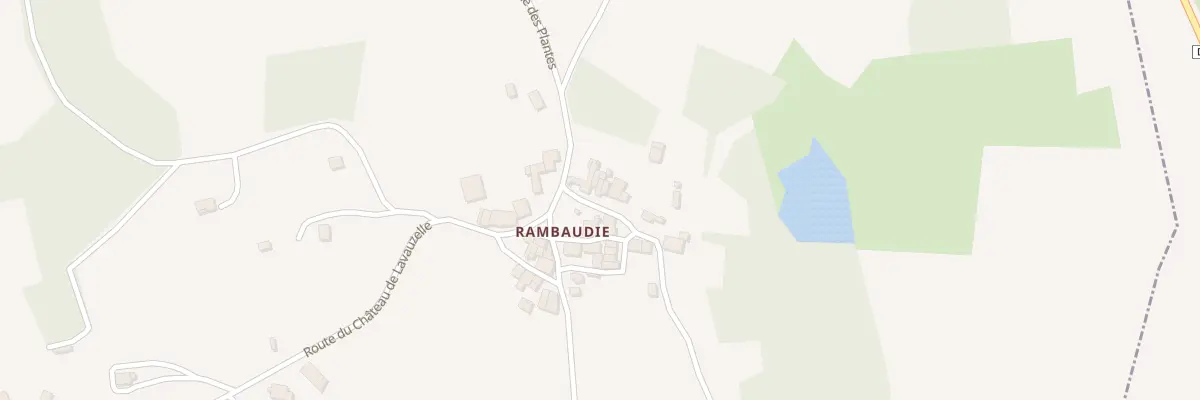 Plan du 18 Rue des Acacias à Exideuil-sur-Vienne