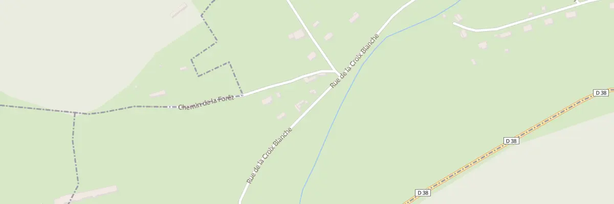 Plan du 12 Rue de la Croix Blanche à Authou