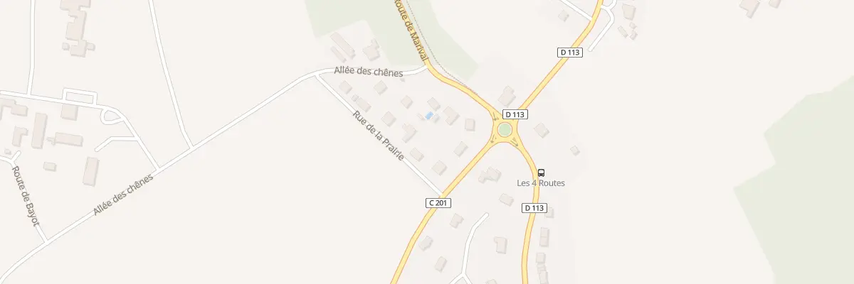 Plan du 4 Rue de la prairie à Coulounieix-Chamiers