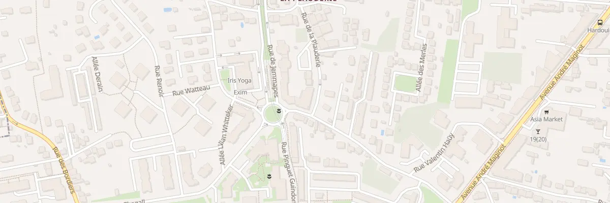 Plan du 31 Rue de la Chevalerie à Tours