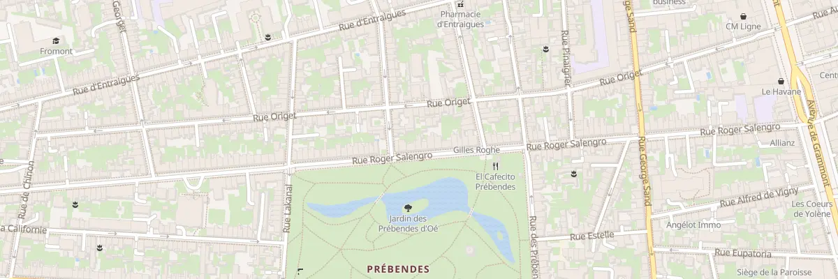 Plan du 57 Rue Roger Salengro à Tours