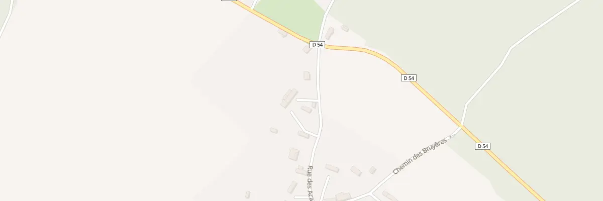 Plan du 33 Rue des Acacias à Rugles