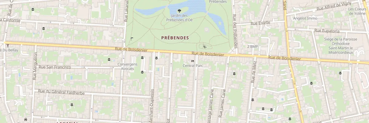 Plan du 104 Rue de Boisdenier à Tours