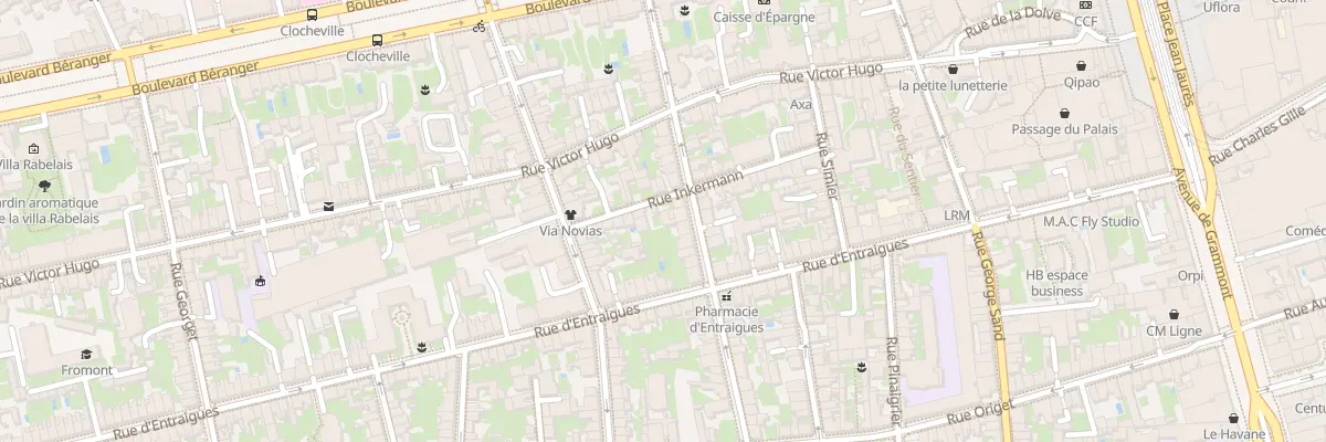Plan du 19B Rue de Sebastopol à Tours