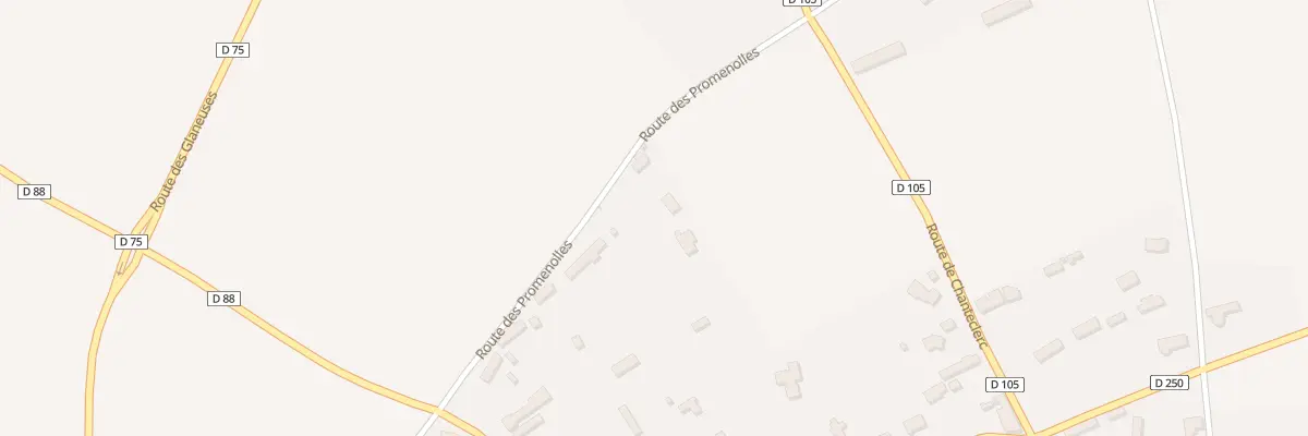 Plan du 181 Rte des Promenolles à Bosville