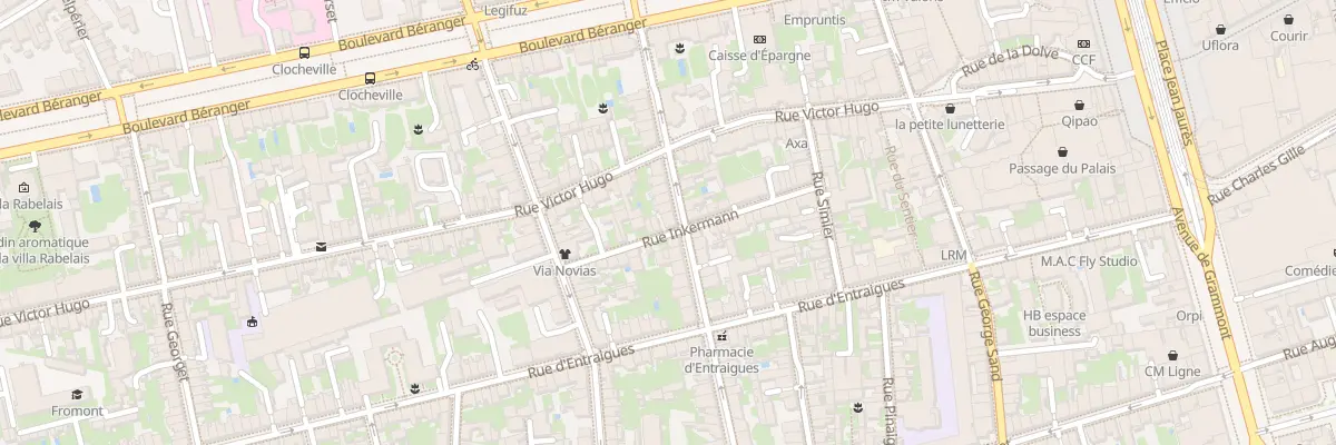 Plan du 17 Rue de Sebastopol à Tours