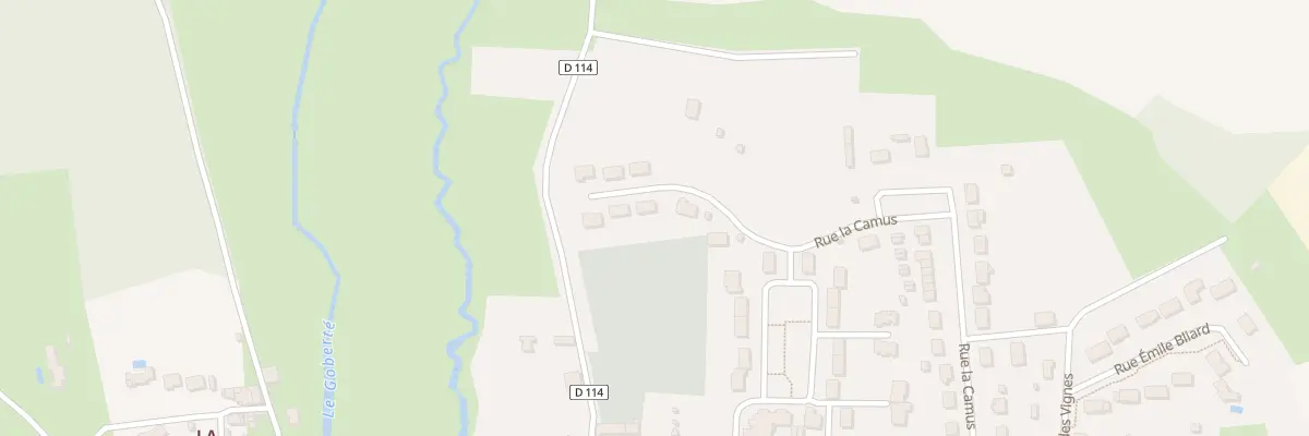 Plan du 43 Rue la Camus à Mazerolles