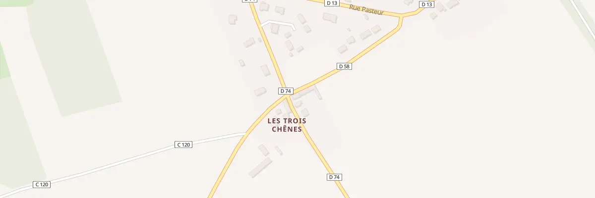 Plan du 5183 Rte des Trois Chenes à Sainte-Cérotte