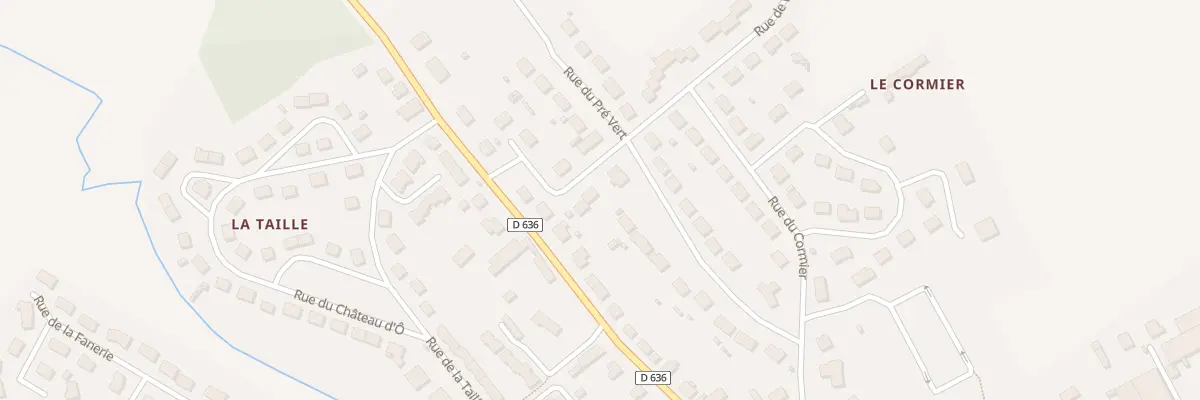 Plan du 6 Rue de la Bissonnière à Val-au-Perche