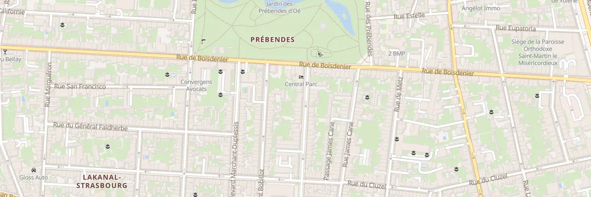 Plan du 15 Rue Claude Thion à Tours