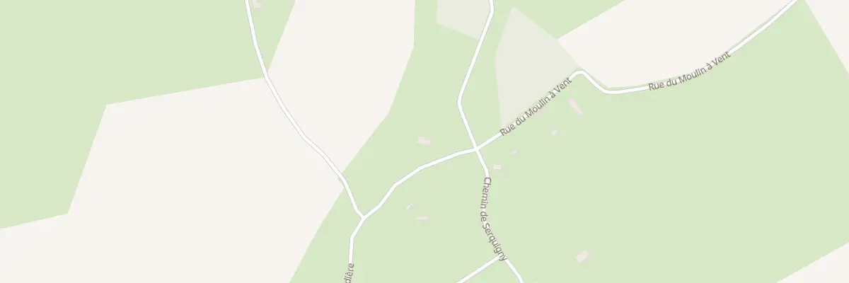 Plan du 1 Rte La Grimoudiere - St Aubin à Mesnil-en-Ouche