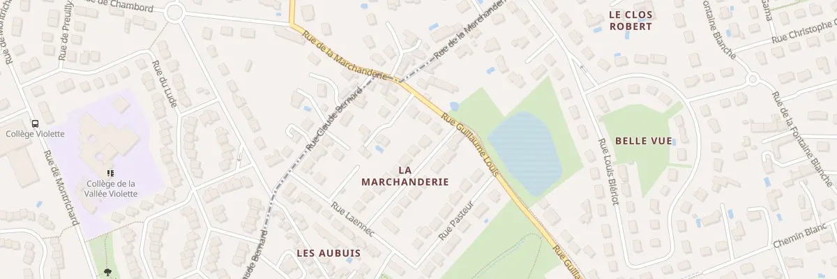 Plan du 3 Rue Bretonneau à Chambray-lès-Tours