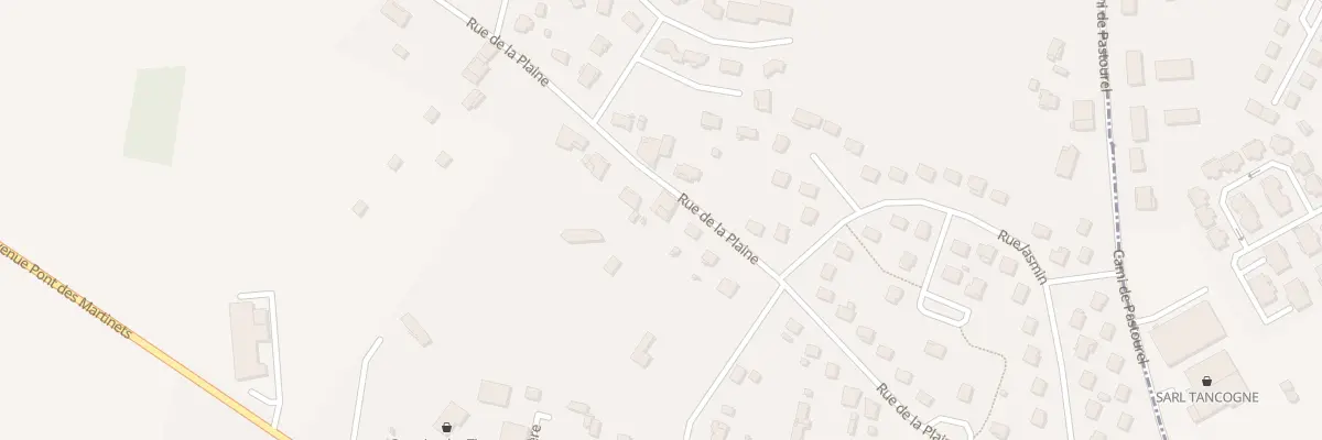 Plan du 107 Rue de la Plaine à Bias