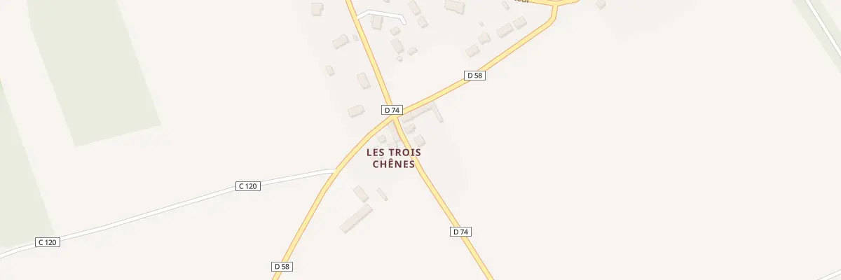 Plan du 8 Rte des Trois Chenes à Sainte-Cérotte