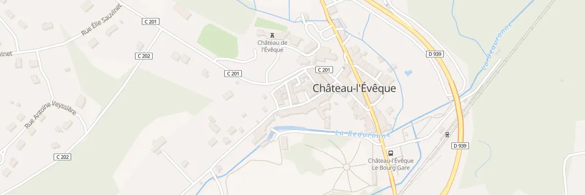 Plan du 4 Rue des Sabotiers à Château-l’Évêque