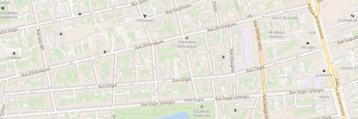 Plan du 39B Rue de Sebastopol à Tours