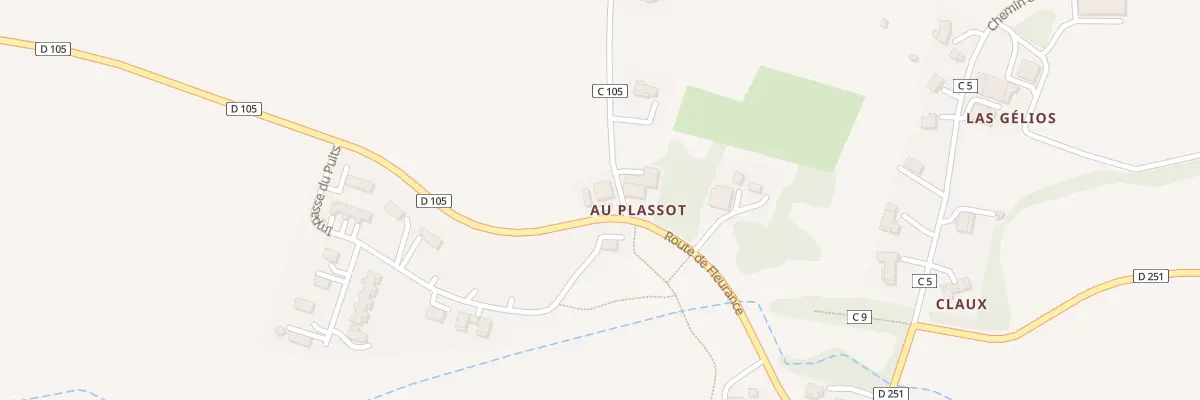 Plan du 5046 A la Colomere à Céran