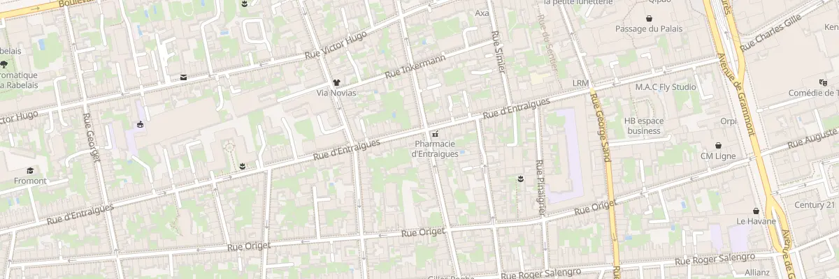 Plan du 31 Rue de Sebastopol à Tours