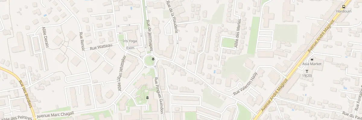 Plan du 27 Rue de la Chevalerie à Tours