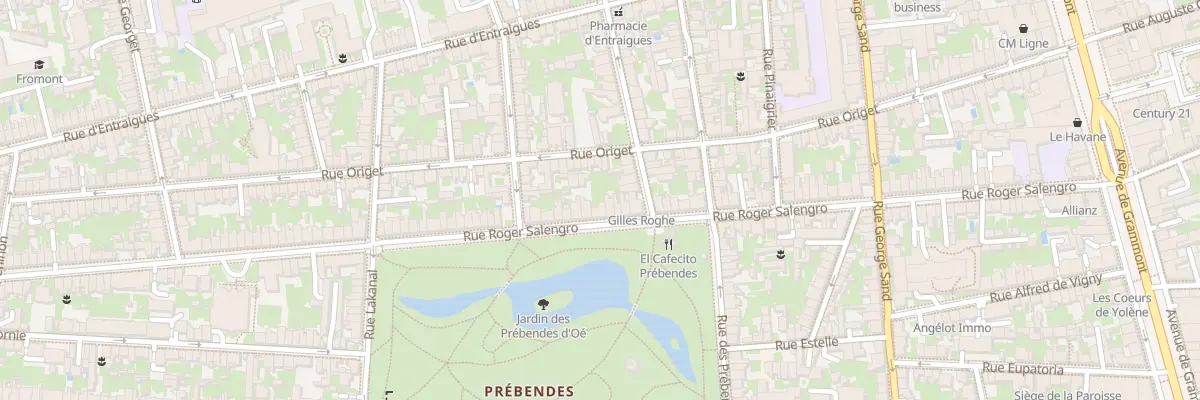 Plan du 51 Rue Roger Salengro à Tours