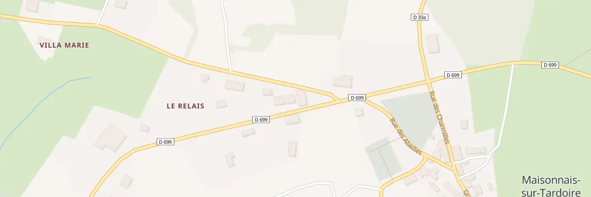 Plan du 5034 Vieux Château à Maisonnais-sur-Tardoire