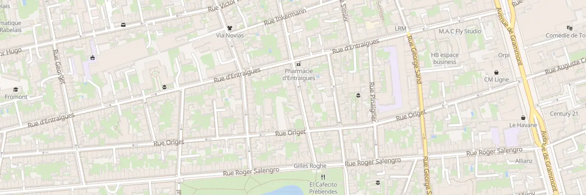 Plan du 39 Rue de Sebastopol à Tours