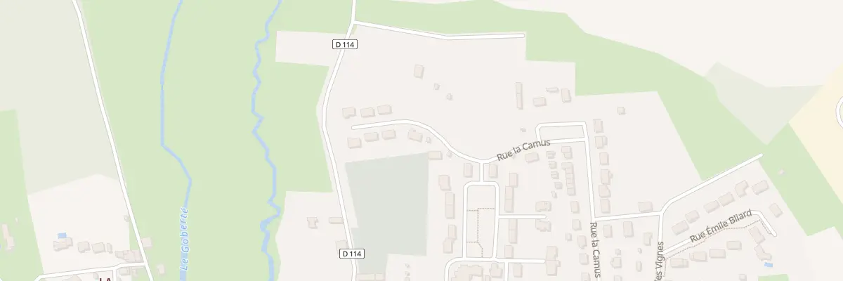 Plan du 41 Rue la Camus à Mazerolles