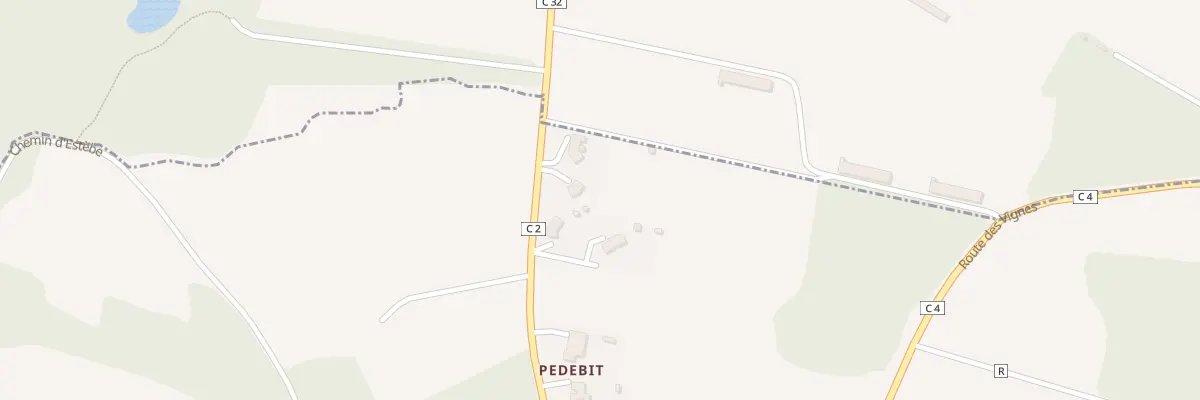 Plan du 5001F Pedebit à Fals