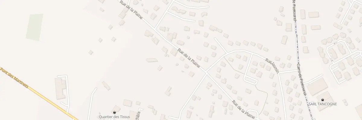 Plan du 109 Rue de la Plaine à Bias