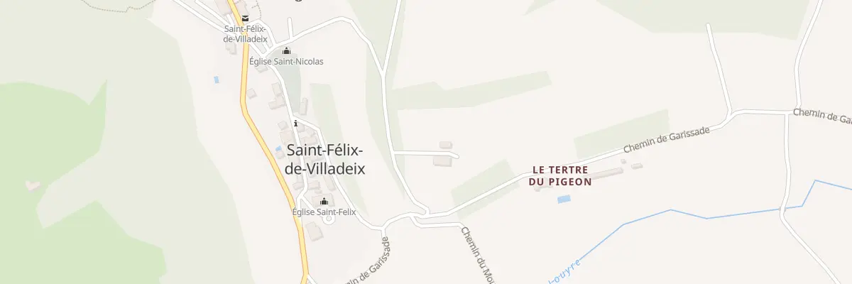 Plan du 3A Le Tertre du Pigeon à Saint-Félix-de-Villadeix