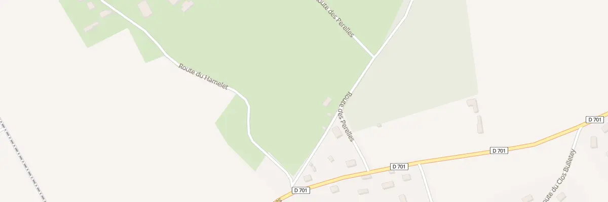Plan du 3 Rte des Pérelles à Franqueville