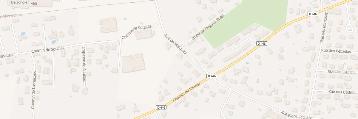 Plan du 10 Rue de Marquès à Bias