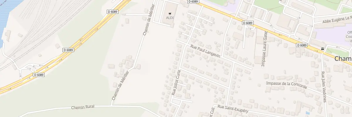 Plan du 20 Rue JOLIOT-CURIE à Coulounieix-Chamiers