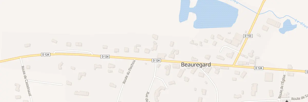 Plan du 5021 Flayac à Boudy-de-Beauregard