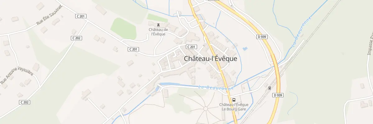 Plan du 10 Rue Soeur Jean Gabriel à Château-l’Évêque