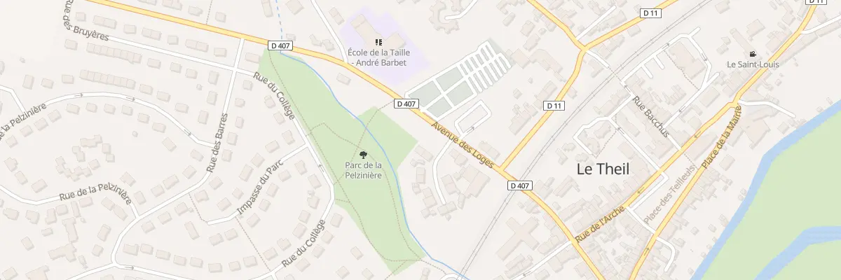 Plan du 7 Av des Loges à Val-au-Perche