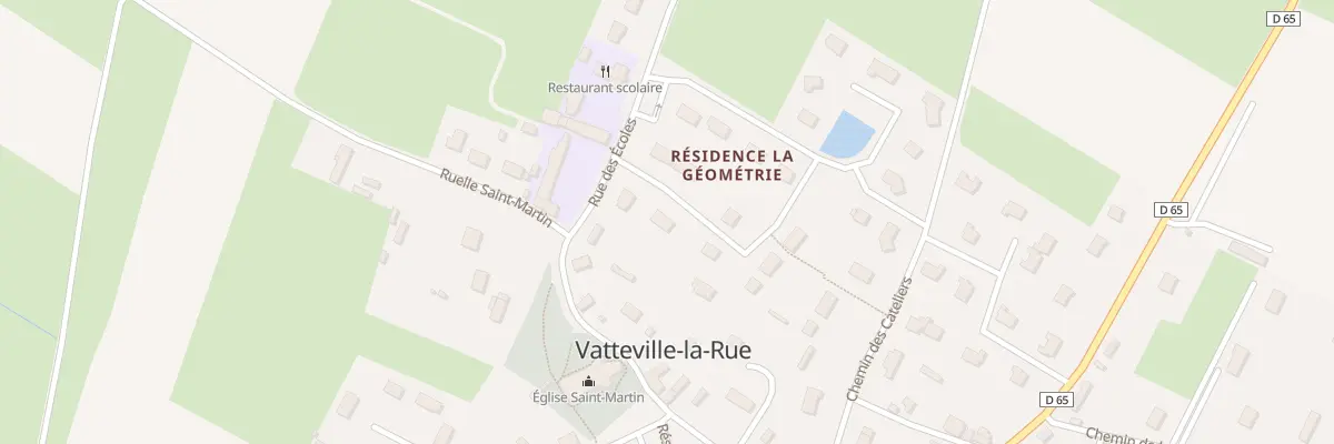 Plan du 4 Imp de la Forge à Vatteville-la-Rue