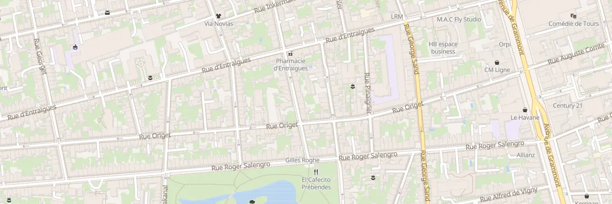 Plan du 42B Rue de Sebastopol à Tours