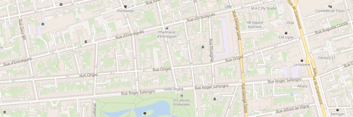 Plan du 44 Rue de Sebastopol à Tours