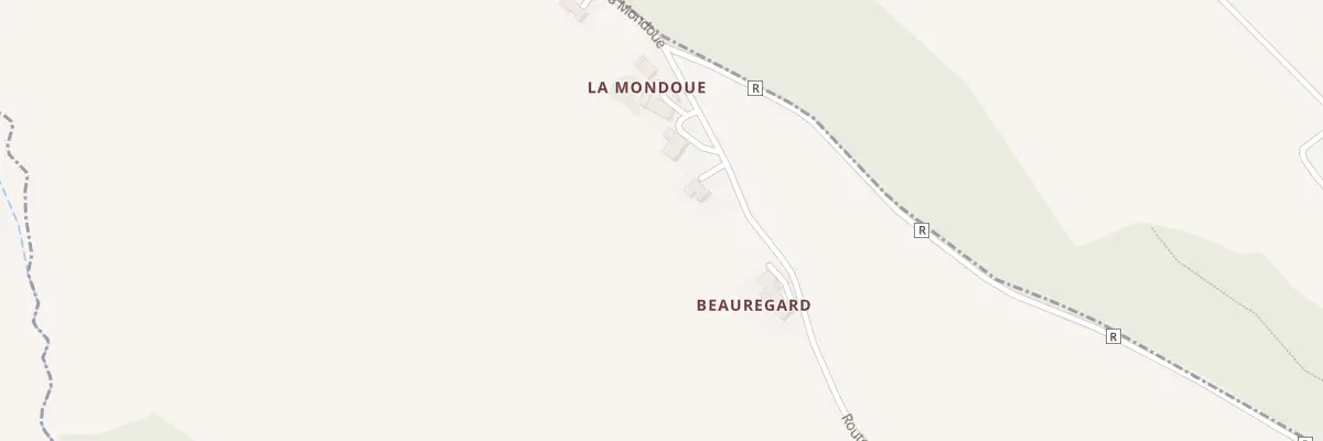 Plan du 5152 A Beauregard à Urdens