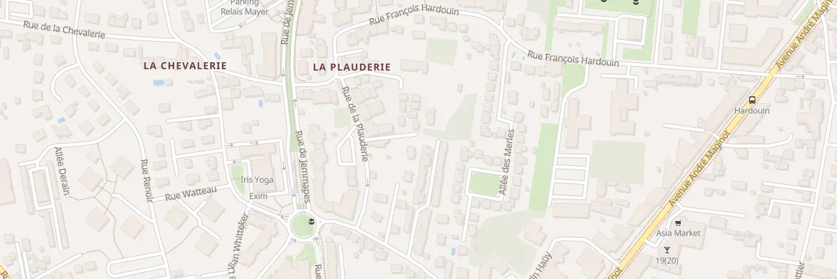 Plan du 26 Rue de la Plauderie à Tours