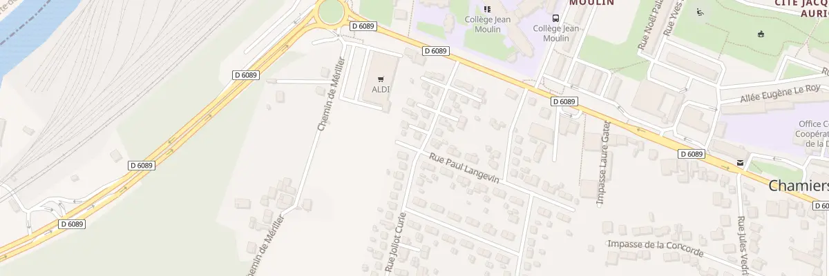Plan du 12 Rue JOLIOT-CURIE à Coulounieix-Chamiers