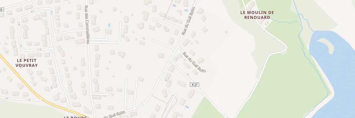 Plan du 48 Rue du Gué Bolin à Cerelles
