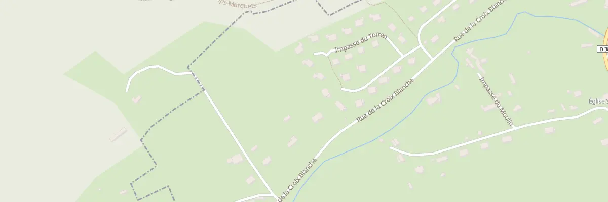 Plan du 4 Rue de la Croix Blanche à Authou