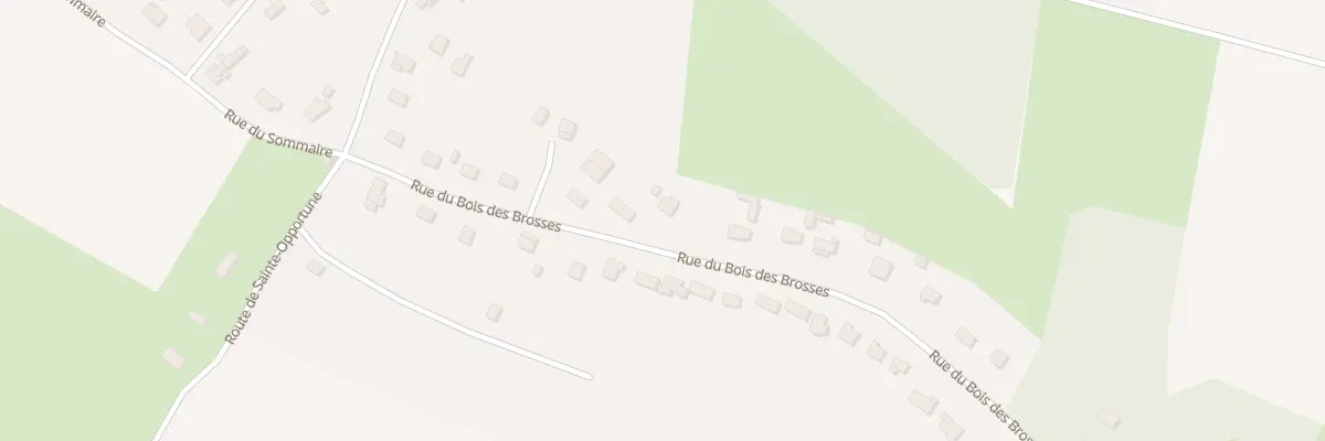 Plan du 26 Rue du Bois des Brosses à Rugles
