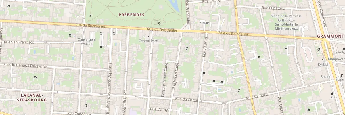 Plan du 13 Rue James Cane à Tours